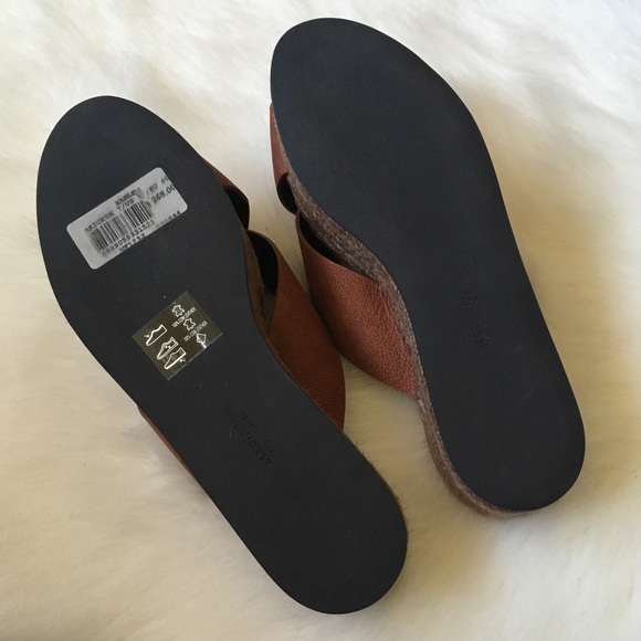 All Saints Rick Brick Red Harlem Espadrilles NIB - Picture 5 of 6